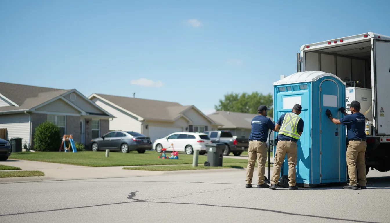 Standard Porta Potty Rentals in Bradley, IL near me